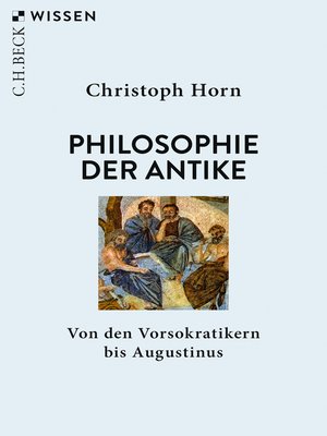 cover image of Philosophie der Antike